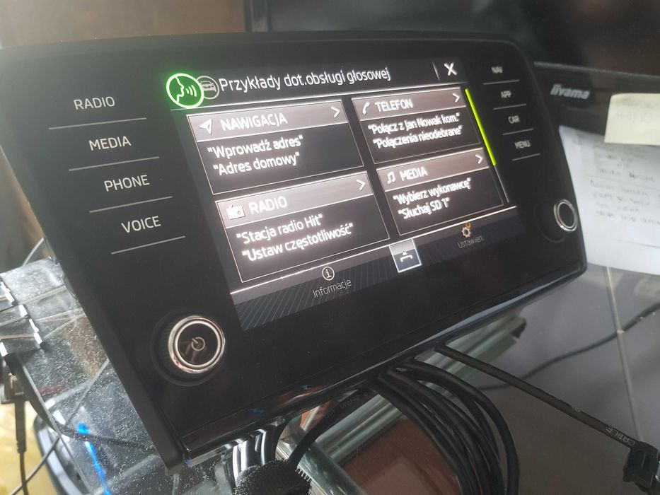 Zestaw MIB2 Nawigacja Amundsen Skoda Octavia 3