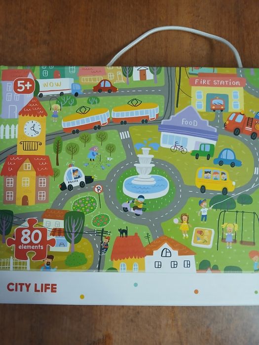 Пазл City Life.80 деталей