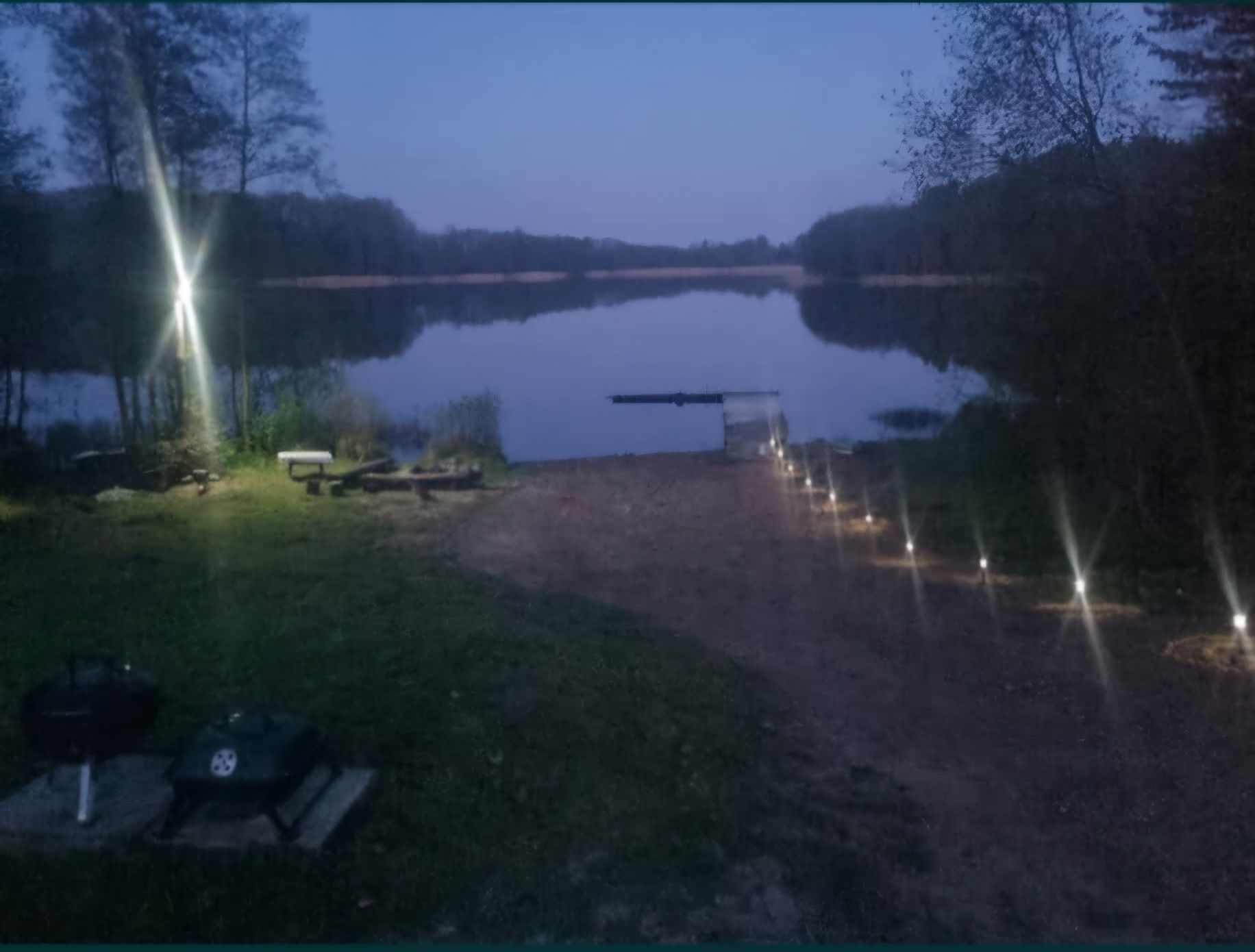 Domek letniskowy nad jeziorem