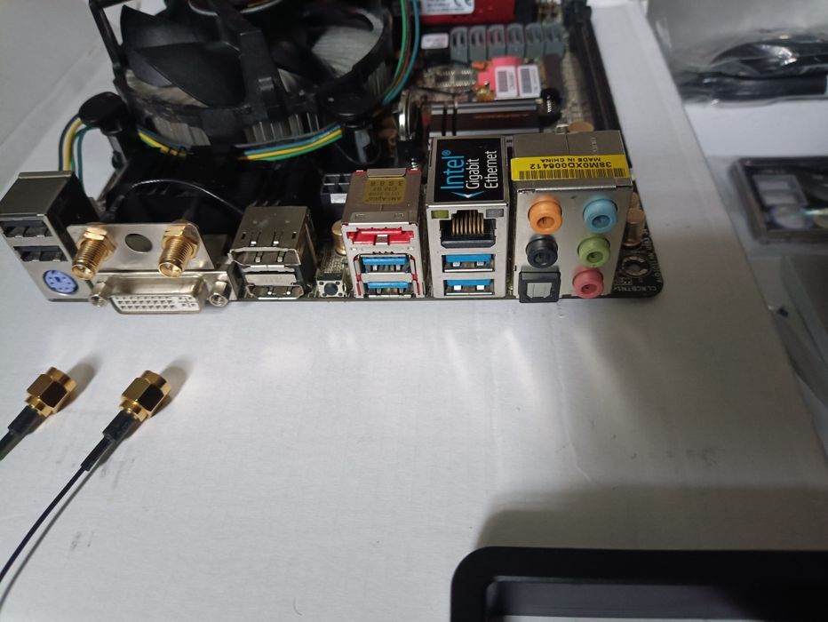 Комплект Asrock Z87E-ITX c Wi-fi+Bluetooth,i5-4460,ОЗУ16,SSD mSATA 128