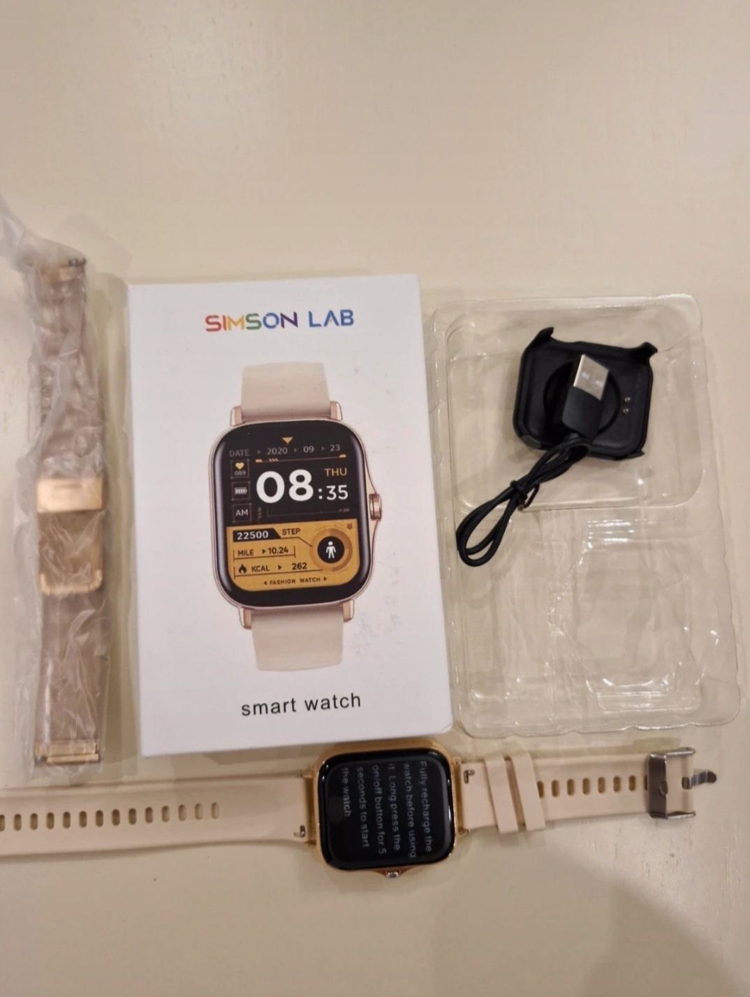 Smartwatch komplet dwa paski