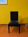 Cadeira IKEA - Veludo Preto