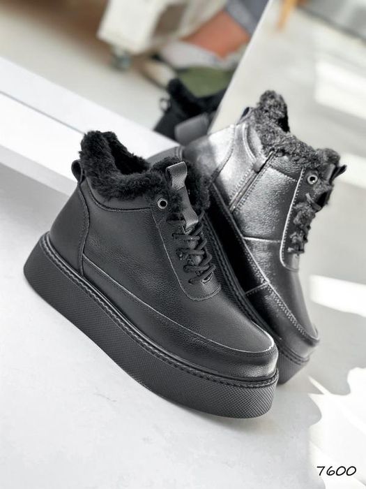 Ботинки зимние натуральная кожа