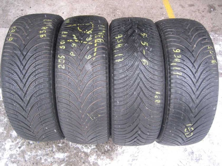 205/50 R17 93H Kleber Krisalp HP3 зима 4 штуки шини б/у