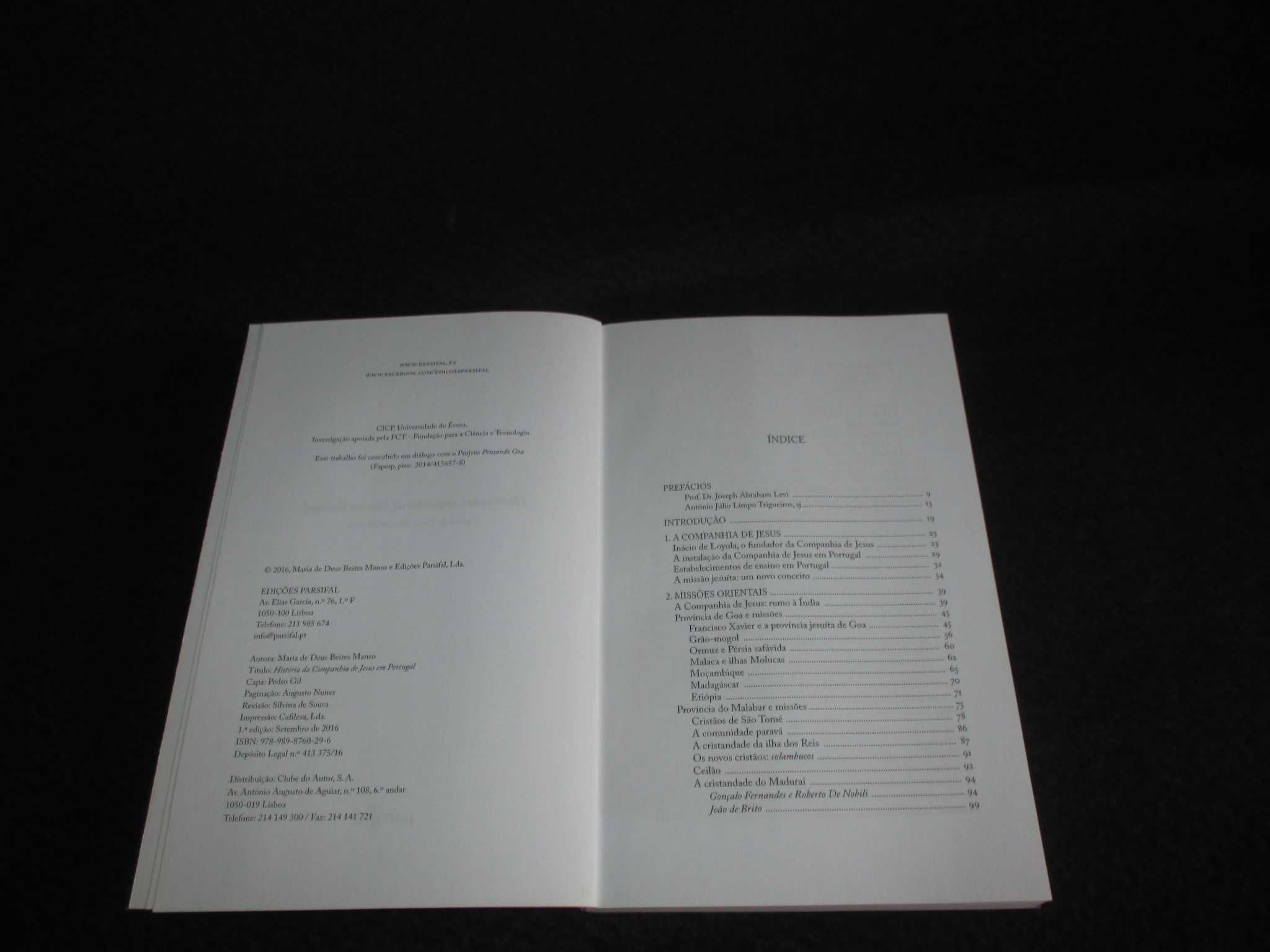 Livro História da Companhia de Jesus em Portugal