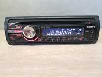 Radio samochodowe SONY CDX-GT250MP CD Mp3 AUX RDS RCA Audi Czerwone