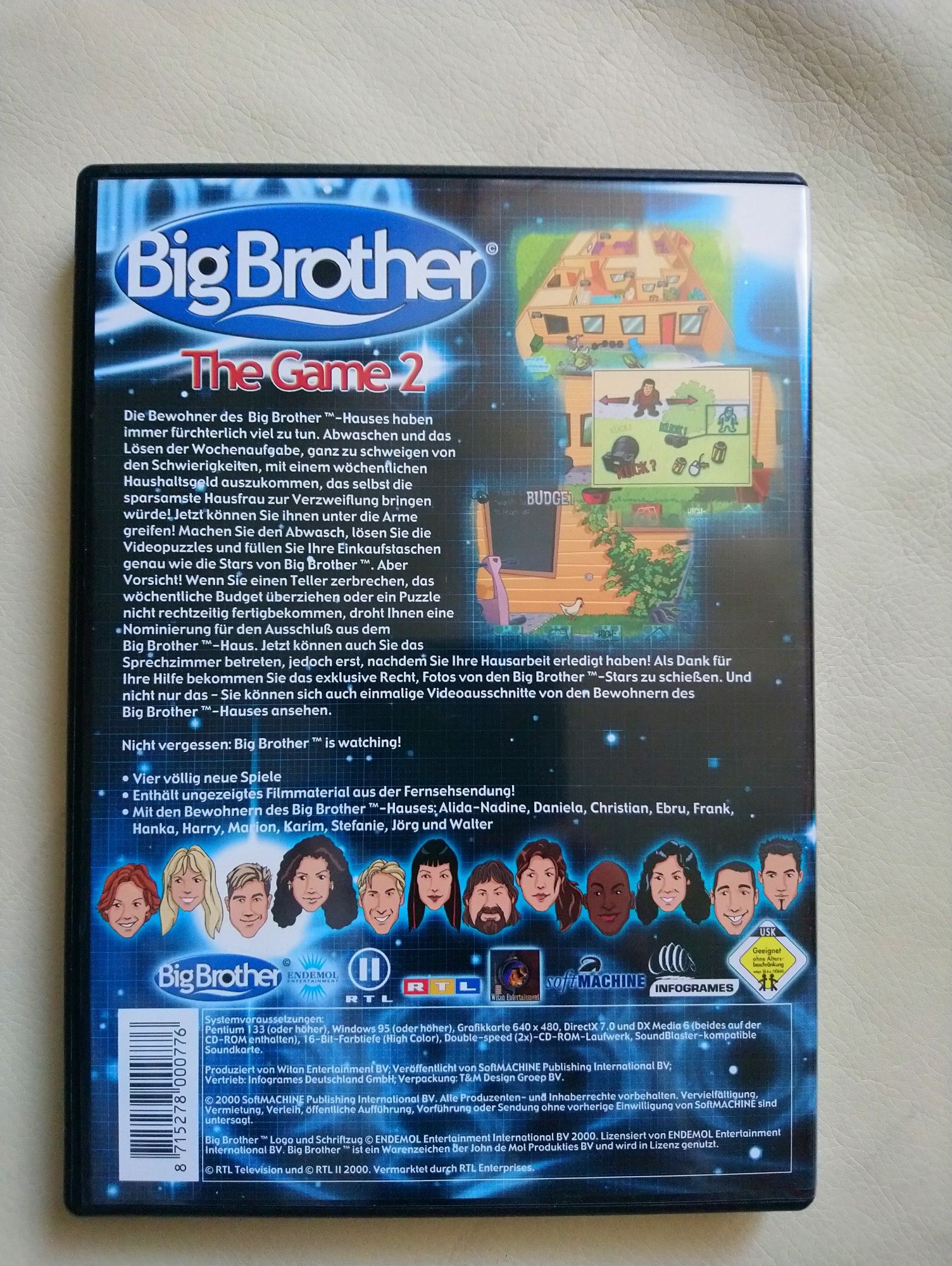 Pc CD Rom Big Brother