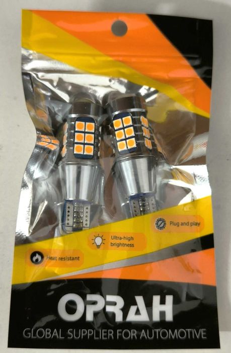 Lâmpada Led 12v T15 16W Amarelo