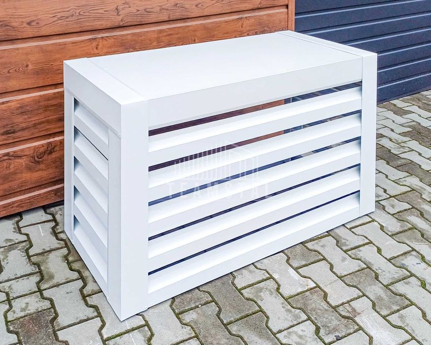 Osłona klimatyzatora 100x40x60cm Biała Zabudowa Klimatyzacji  TS939