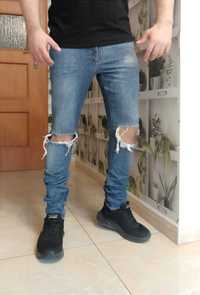 Jeansy męskie skinny ASOS rozm. S