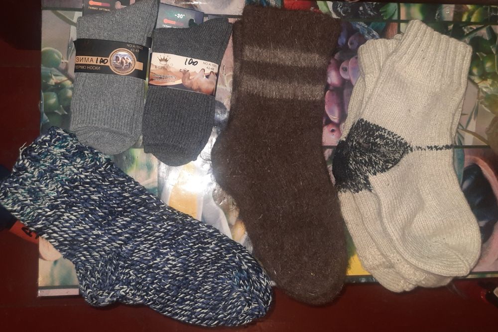 Носки вязаные,шерстяные,тэрмоноски