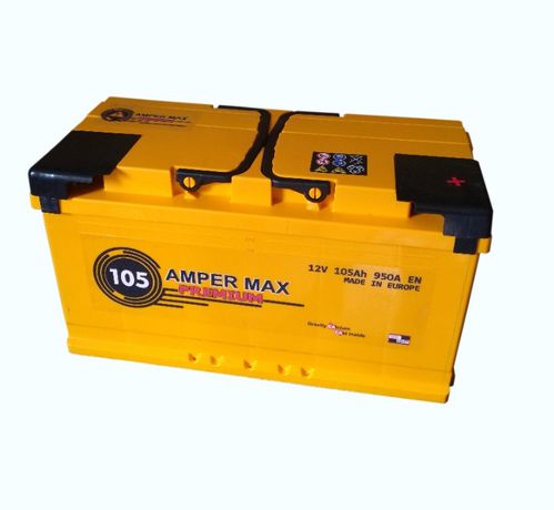 Akumulator Amper Max Premium 12V 105 Ah 950A