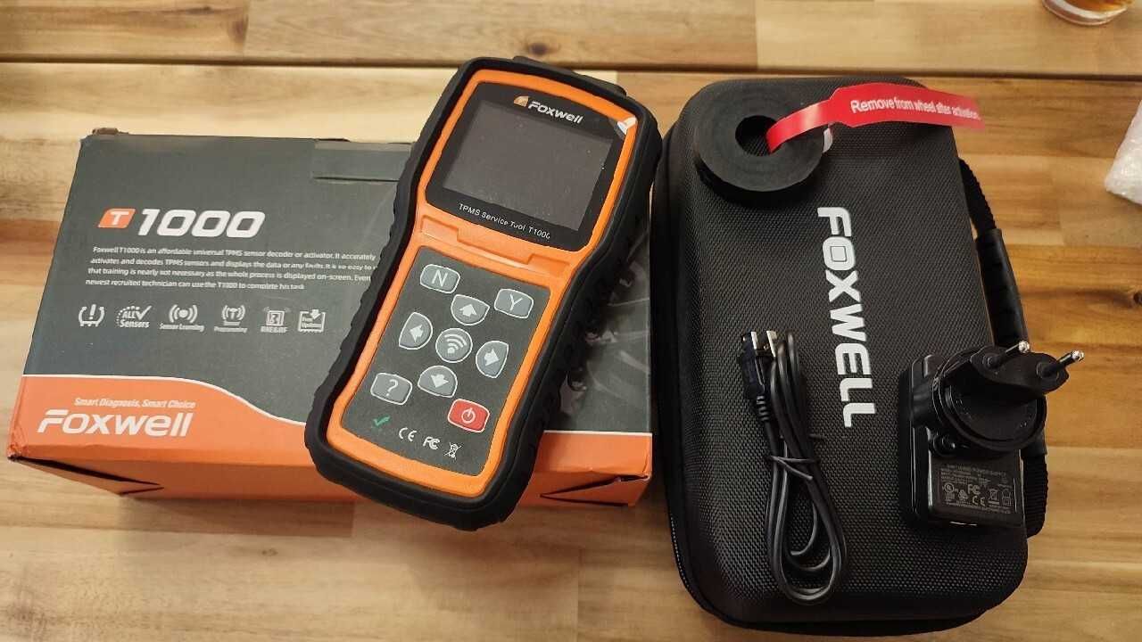 Foxwell T1000 програматор та активатор датчиків TPMS