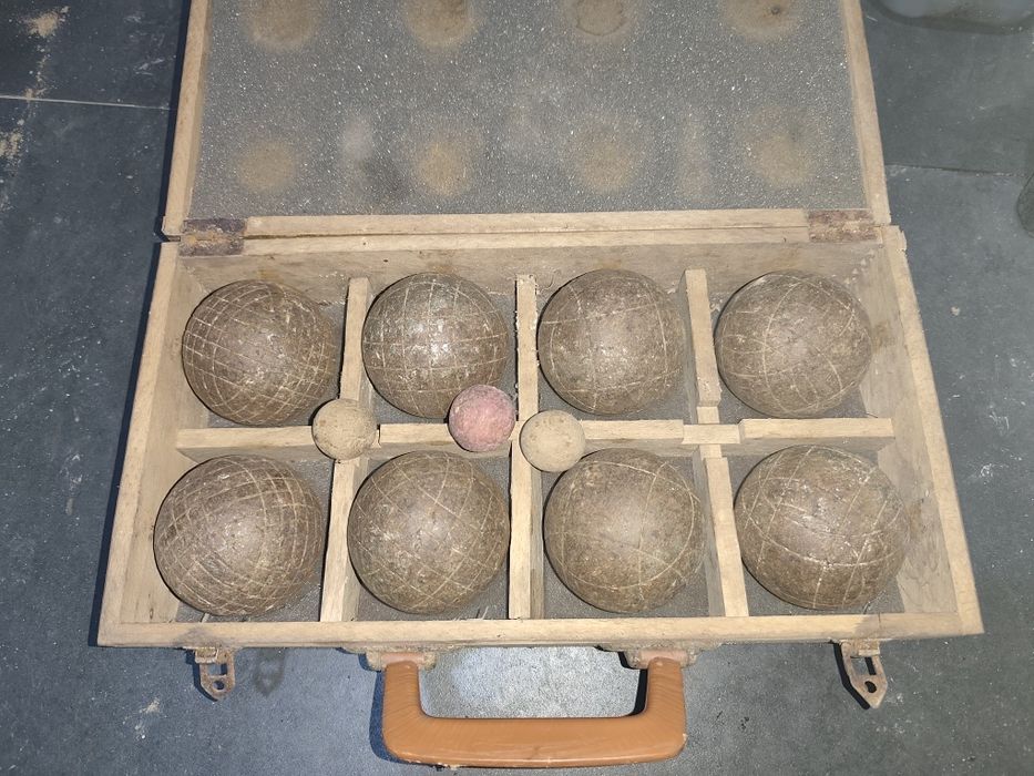 Jogo bolas Petanga antigas