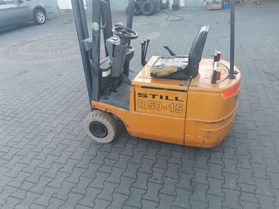 Still r50-15 wózek widłowy triplex sadowniczy