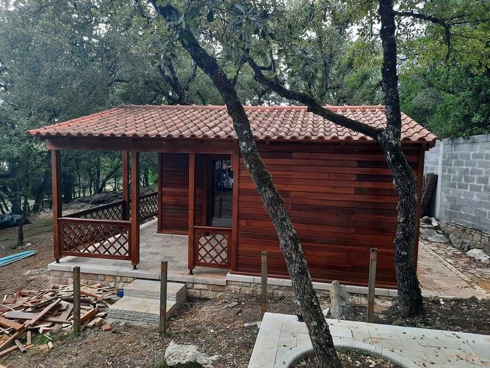 casa de madeira / abrigo de madeira - Madeira&Conforto