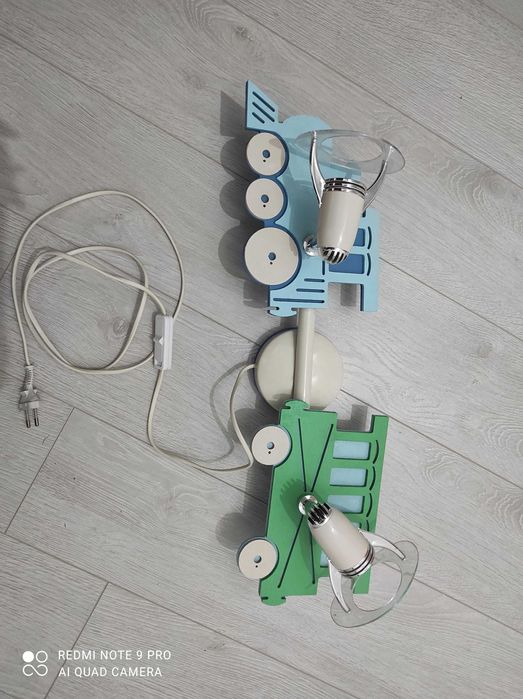 Lampka nocna Train do pokoju dziecięcego