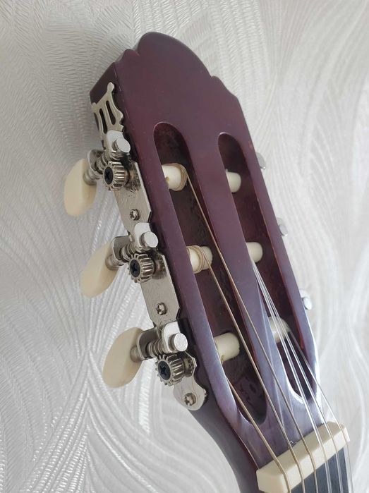 3/4 нова класична гітара для початківців темно бордова