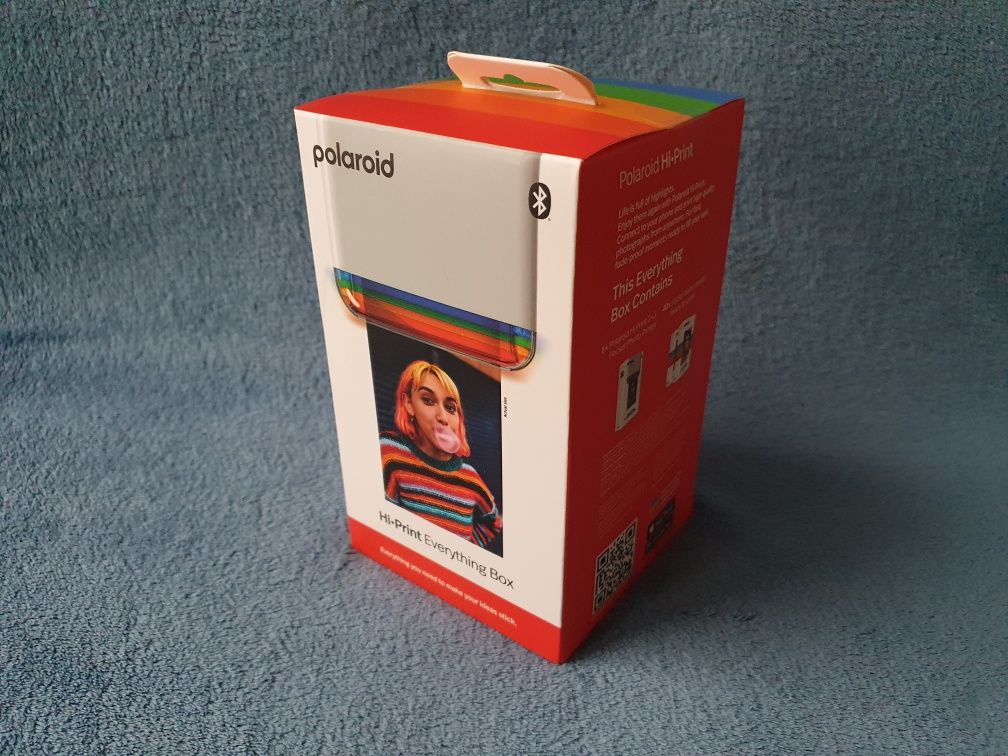 Nowa Drukarka Polaroid Hi Print Kolorowa Bluetooth 40 Arkuszy 2x3 ŁÓDŹ