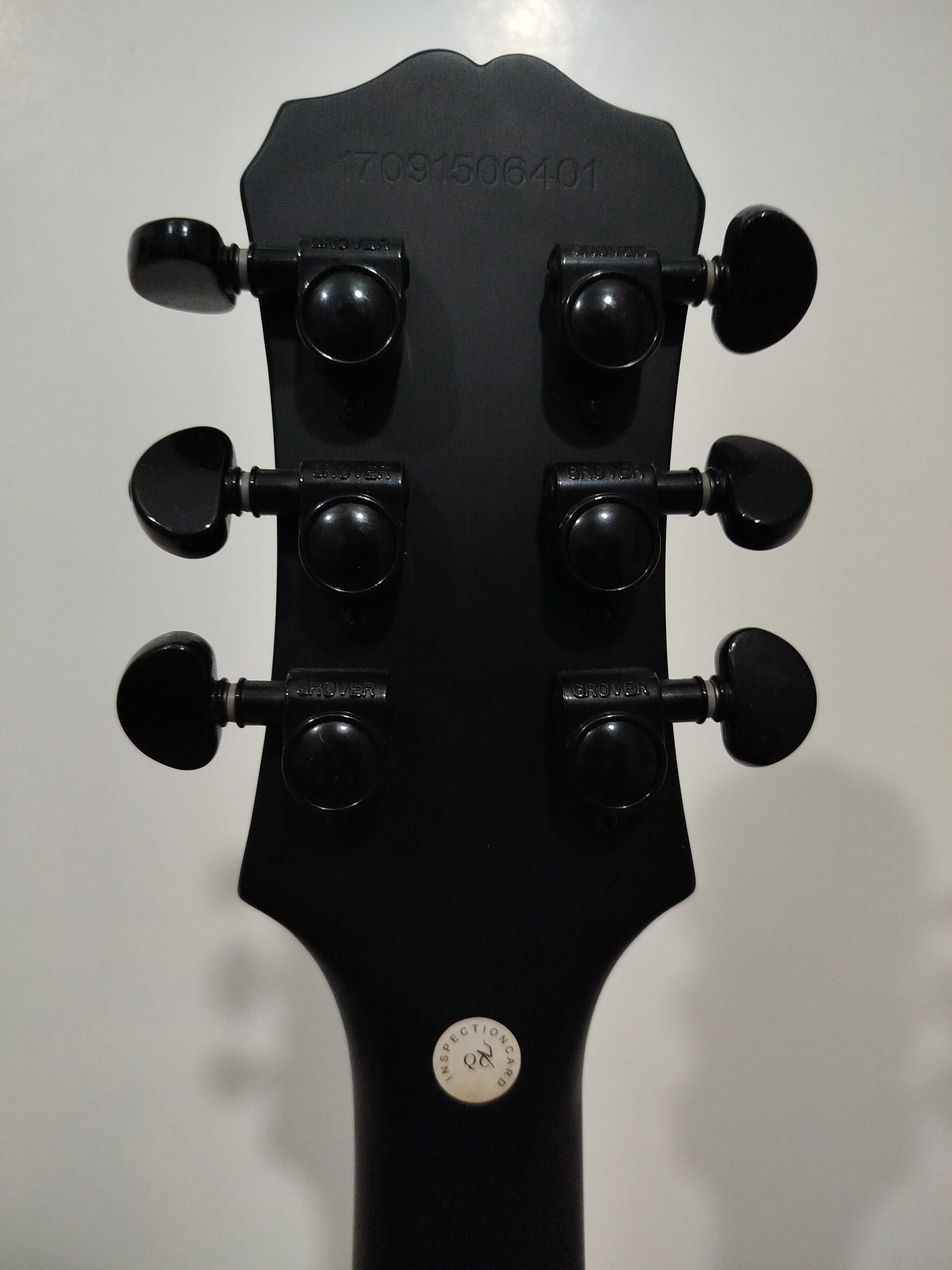 Guitarra epiphone les Paul gothic black