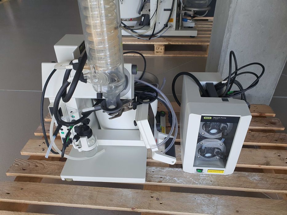 System próżniowy z wyparką rotacyjną