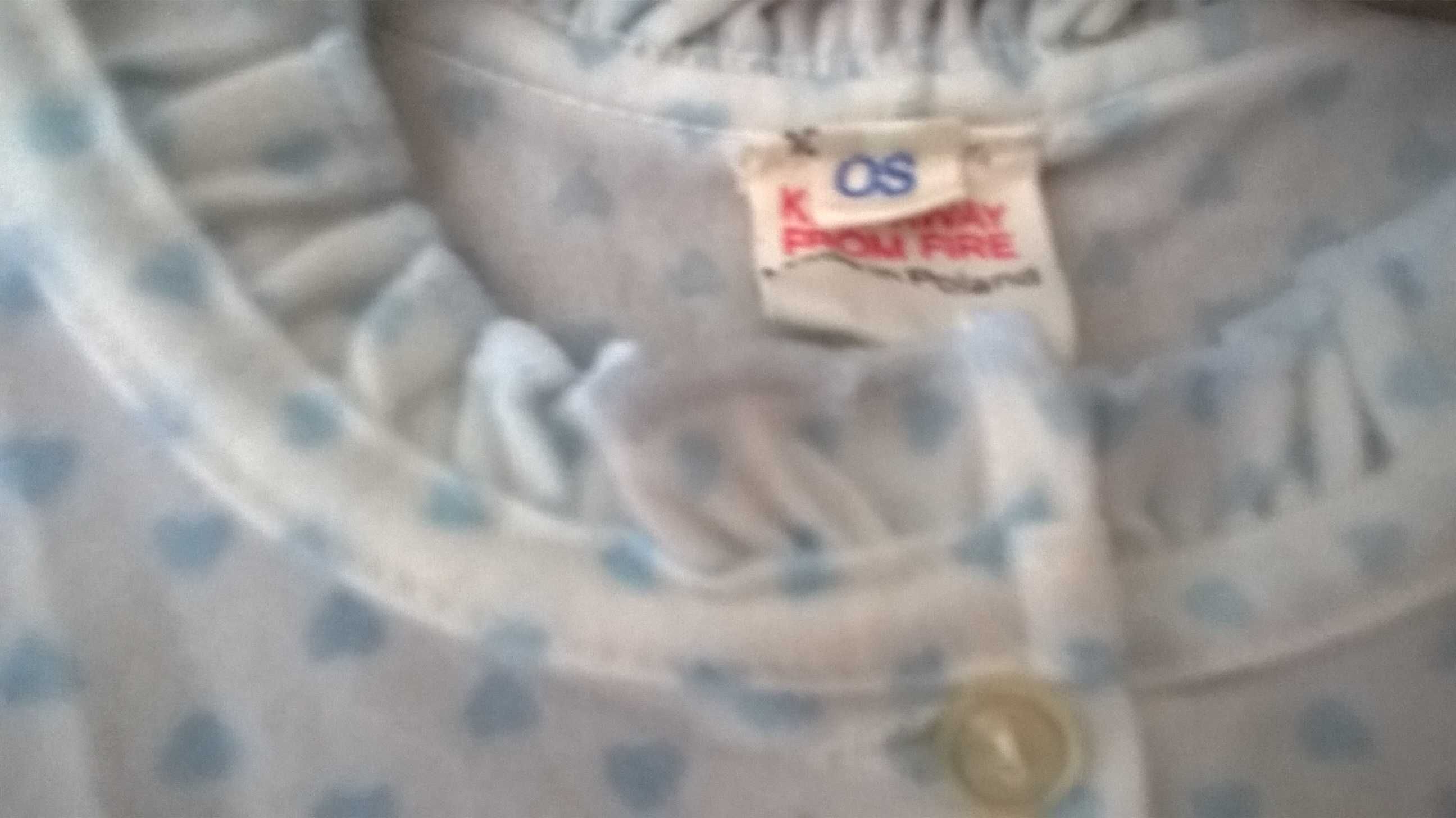 Koszula nocna w niebieskie serca/.44/