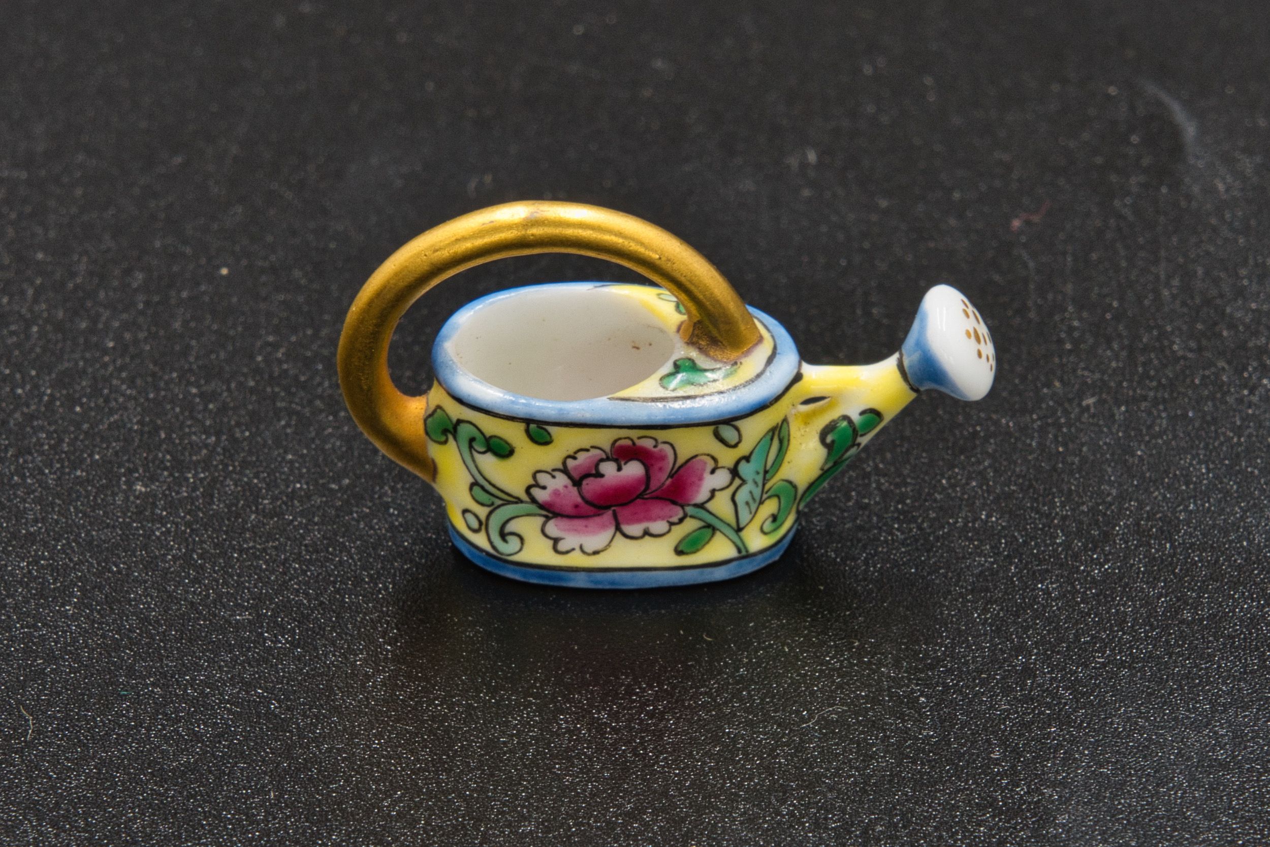 Regador Miniatura Porcelana Limoges