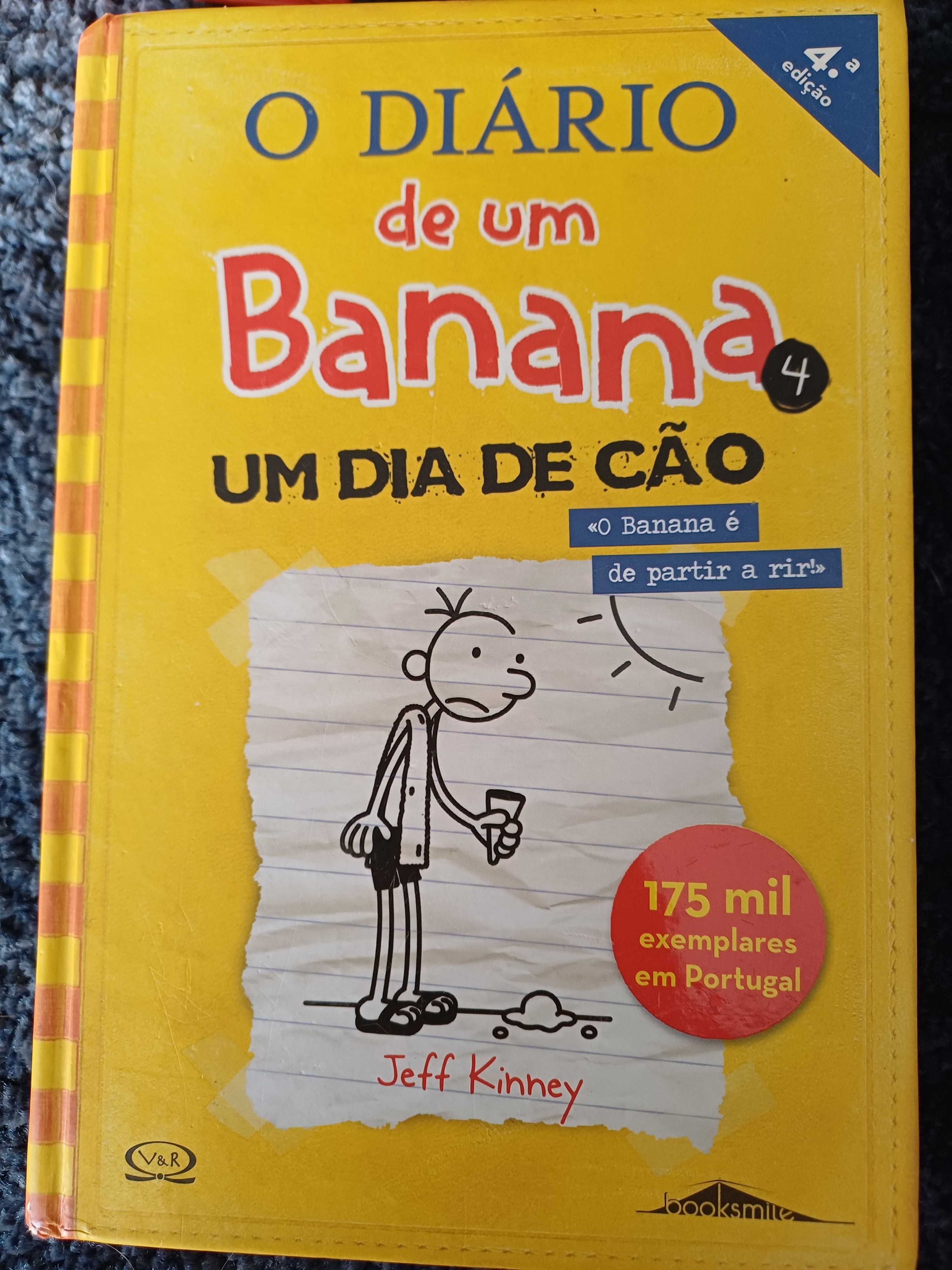Livros " diário de um banana"