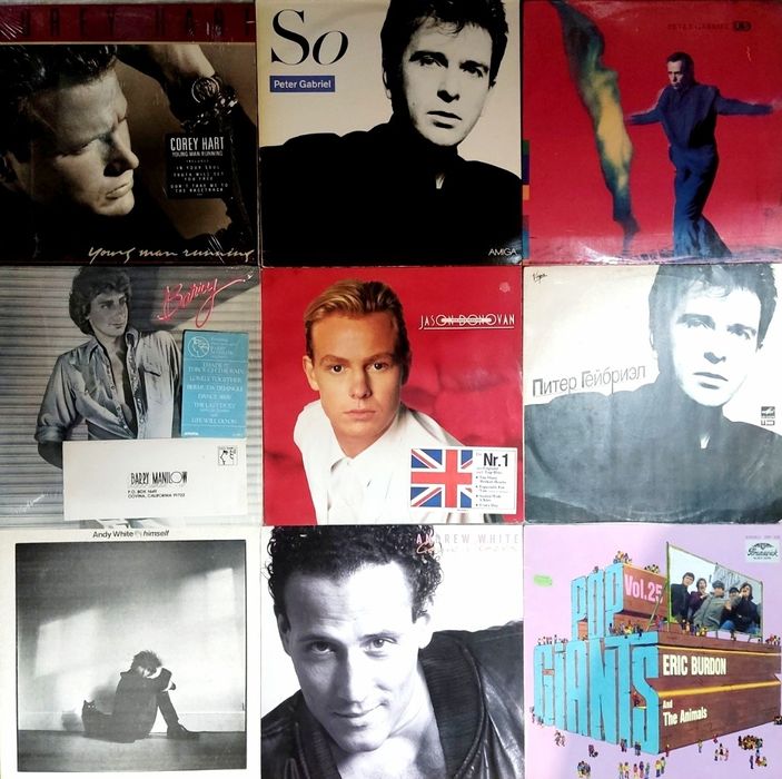 Pop-Rock;The Police,Magness,Pretenders, Robert Palmer,Cliff Rachard.