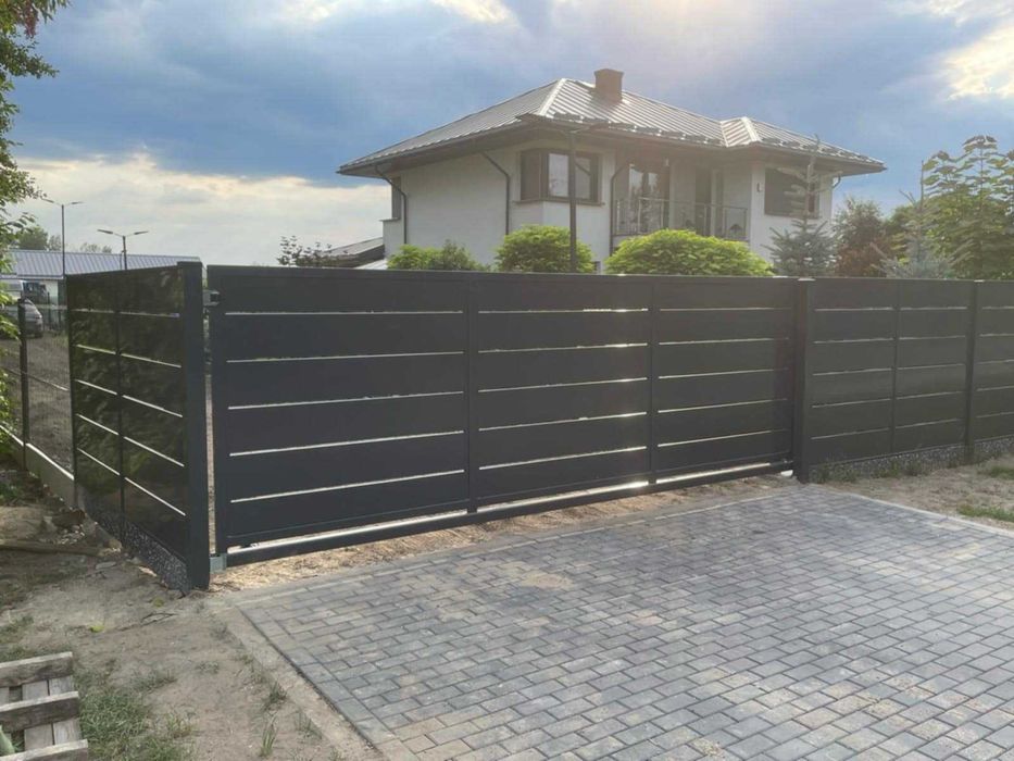 Ogrodzenie panelowe fi4 153 Cena z montażem