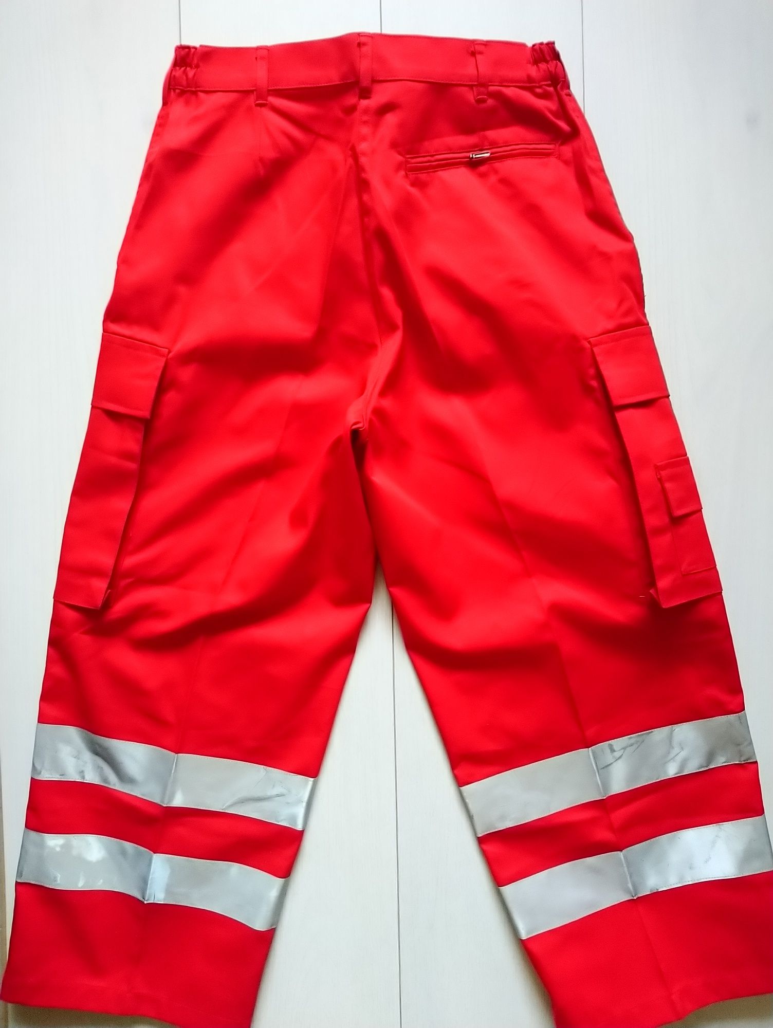 Нові робочі штани з світловідбиваючими полосками М/L розмір 26