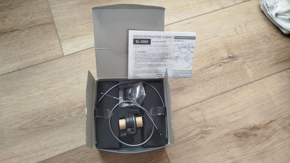 Manetka na róg Shimano XTR SL-SS95 NOS nowe retro