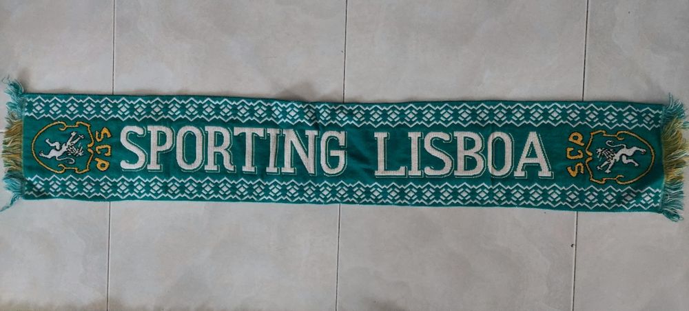 Cachecol do sporting antigo