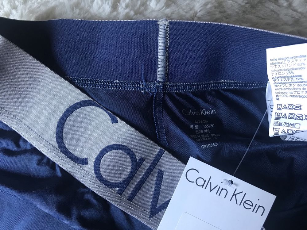 NOVO ETIQUETA conjunto Top (36/L) e boxers (S) Calvin Klein