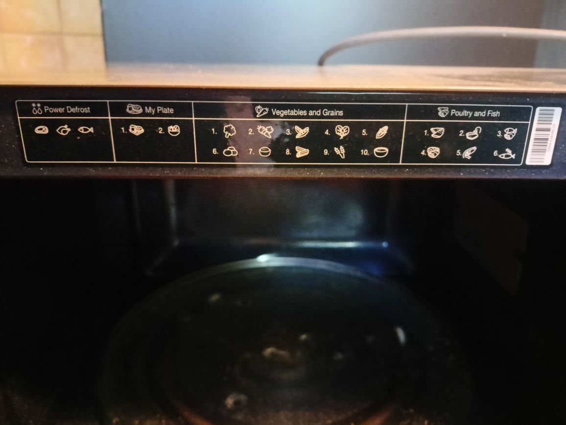 Mikrofalówka samsung ms23f301tas mikofala czarna funkcja rozmrazania