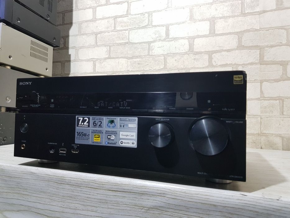 7.2 AV ресивер Sony STR-DN1070 7х100Вт,4K,WiFi,AirPlay,Bluetooth,Flac