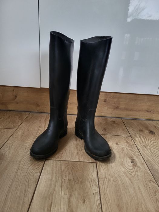 Kalosze oficerki jeździeckie Fouganza 100 rozm 37