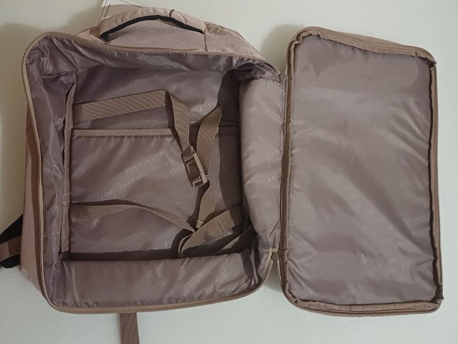 Plecak podróżny, na laptopa, torba, bagaż podręczy do samolotu Puccini