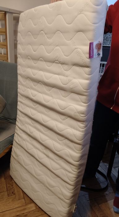 Łóżko dziecięce 70x140 + 2 szuflady + barierka + materac [REZERWACJA]