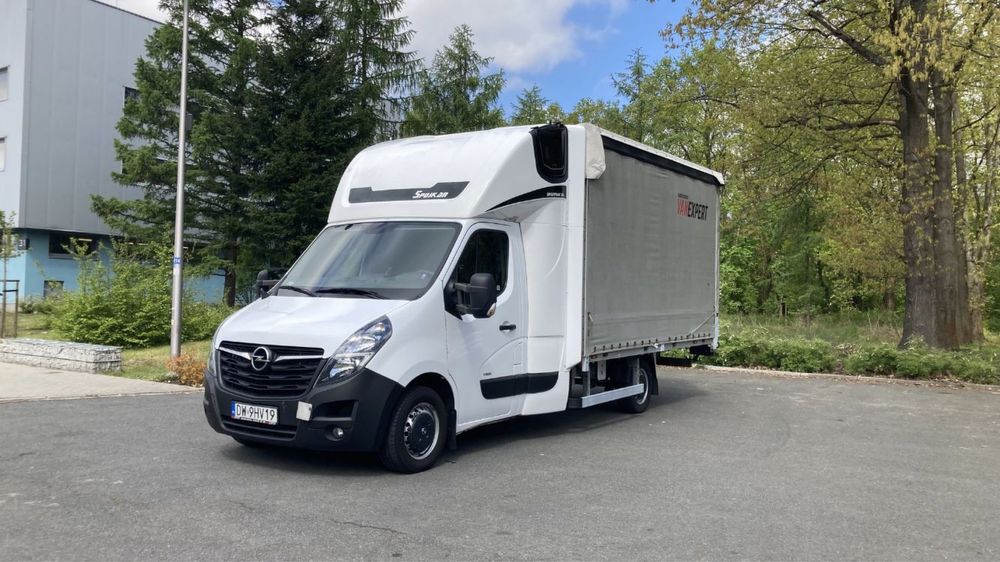 Opel Movano BUS Plandeka Kurnik 10 ep 2,45 szer. Cesja