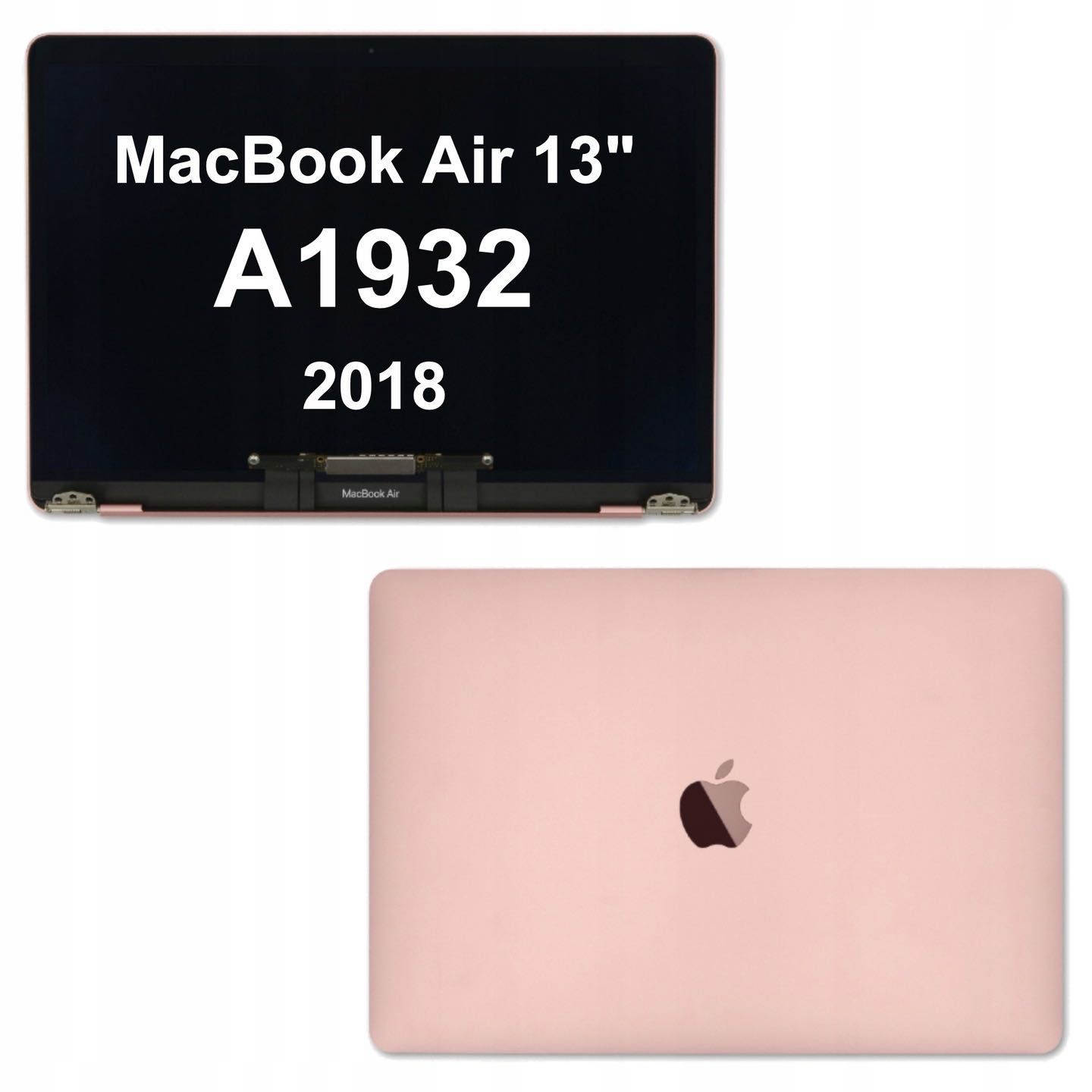 Komplet Matryca Ekran Skrzydło Apple MacBook Air 13" A1932 Gold 2018