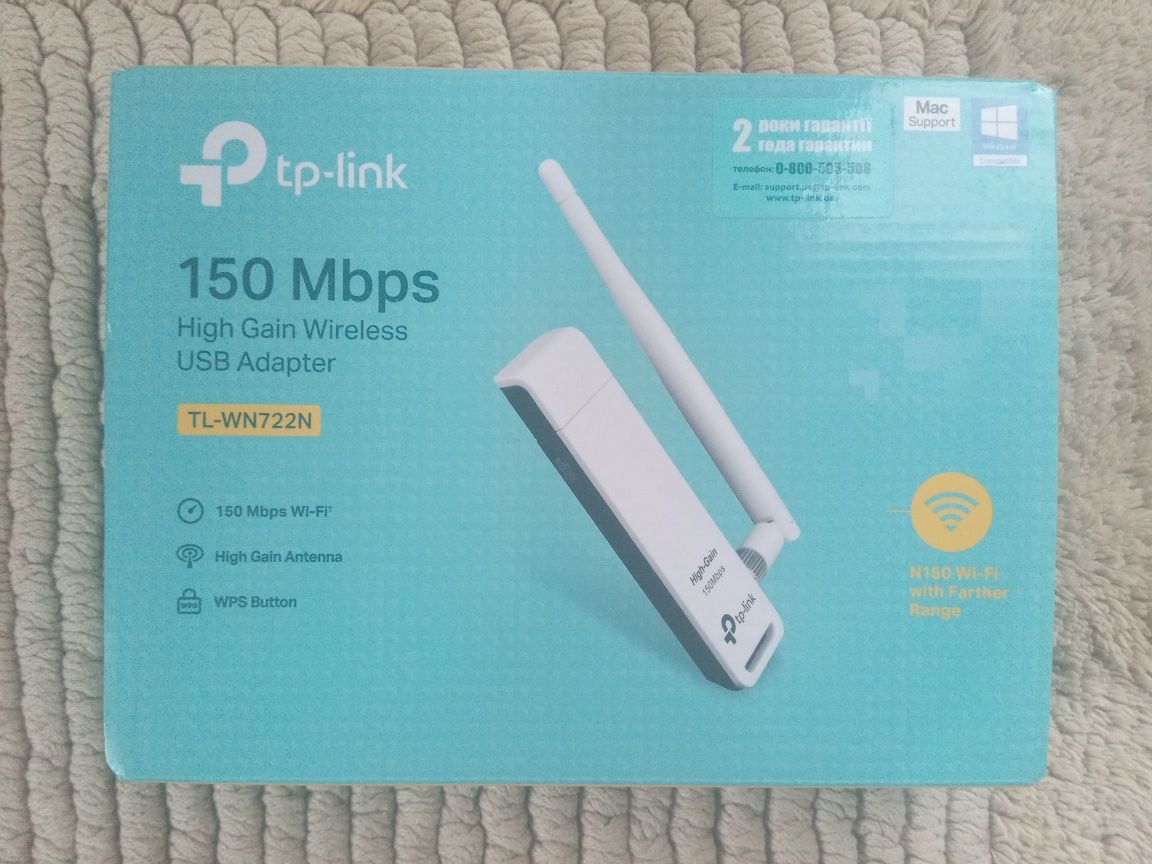 WI-FI адаптер TP-LINK TL-WN722N