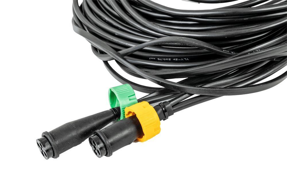 Lampy tylne ASPÖCK + obrysowe + wiązka MANTES 7m 7-PIN + szybkozłączki