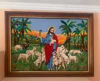 Вишита ікона Образ Вишита картина «Ісус Добрий Пастир»
