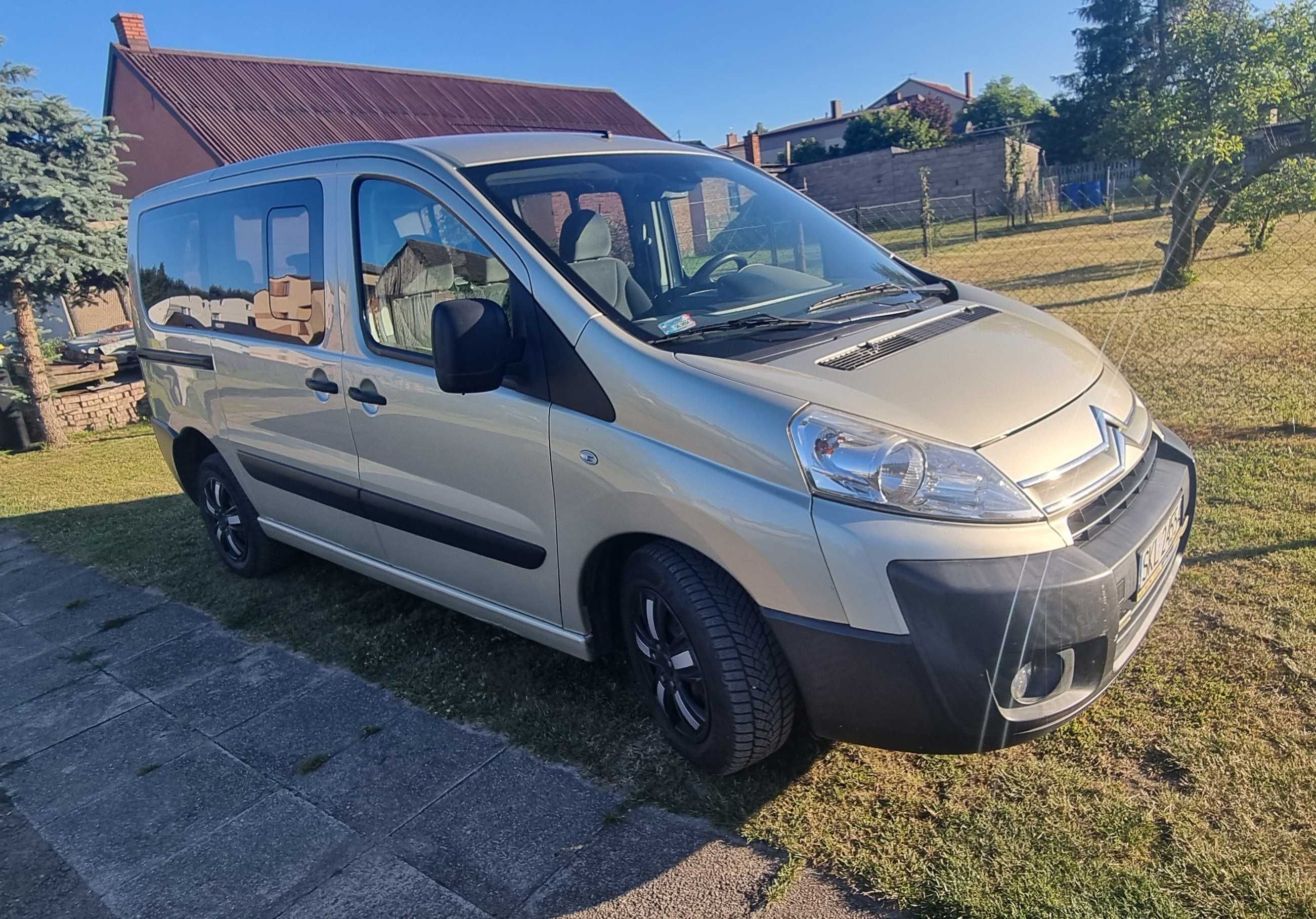 CITROEN Jumpy 2.0 HDI 2010 rok 9 os OSOBOWY HAK