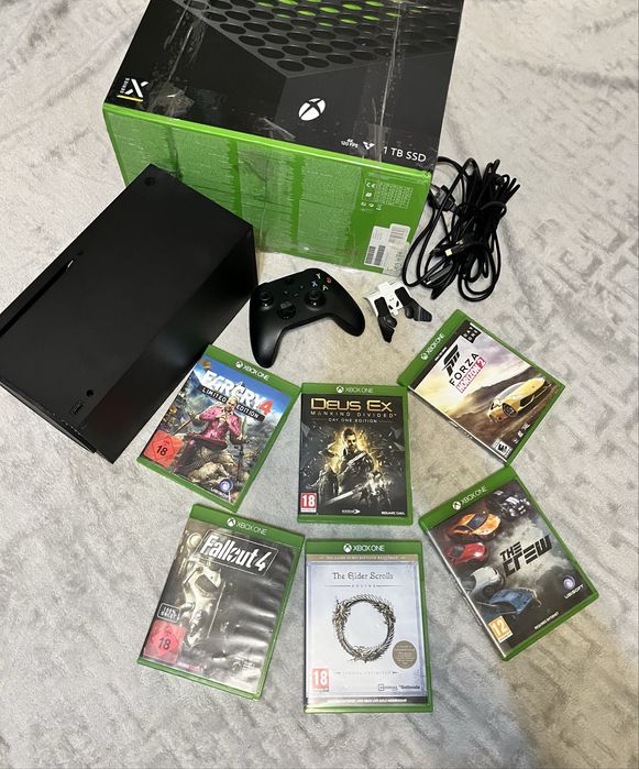 Xbox Series X 1 TB 100 игр аккаунт