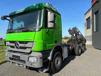 Mercedes-Benz ACTROS MP3 2548 2009 rok 6x2 podowozie do zabudowy (2541, 2544, 2546, 2641, 2644, 2646, 2648) retarder, skrzynia automat G281, silnik OM501, oś skrętna i podnoszona, blokada, szambowóz, wywrotka, HDS, platforma, firanka,  ACTROS MP3 rama, do