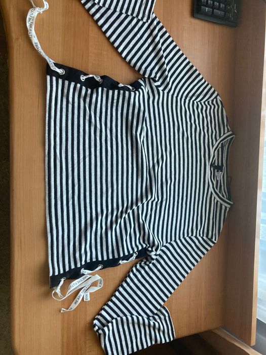 лонгслив в полоску