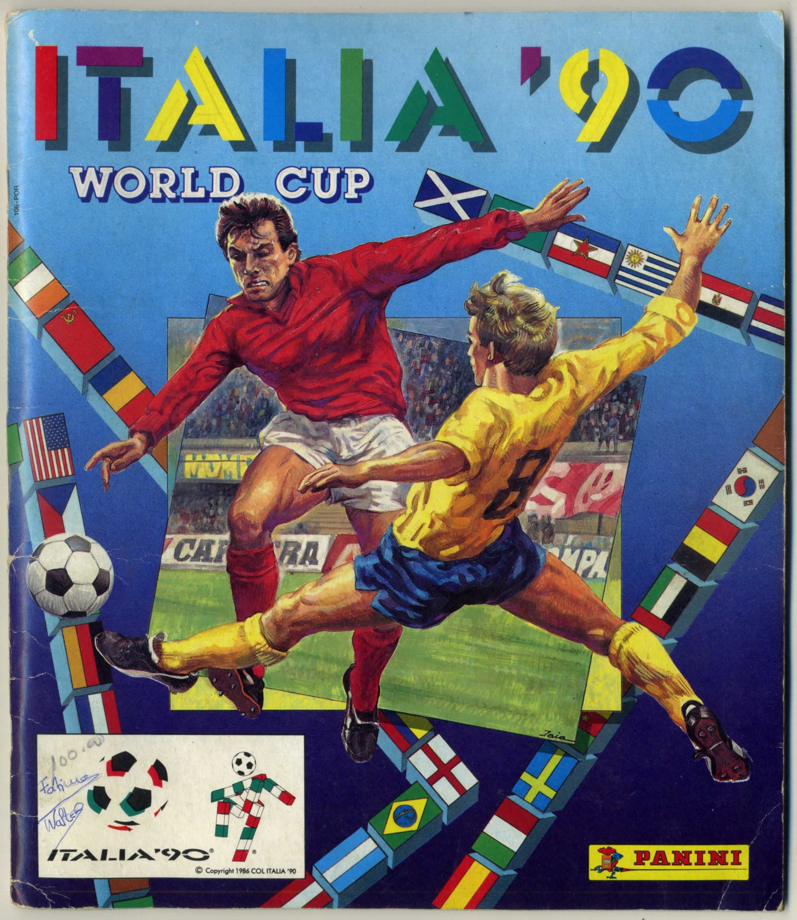 caderneta de cromos Italia '90, Panini