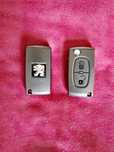 Chave Peugeot 207 / 307 / 407  - Nova 2 ou 3 botões